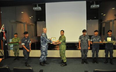CLOSING CEREMONY FOR EXERCISE PENGUIN AIR PHASE SERIES 01/2020