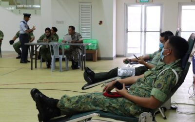 BLOOD DONATION CAMPAIGN IN CONJUNCTION WITH JOINT FORCE HEADQUATERS 13TH ANNIVERSARY