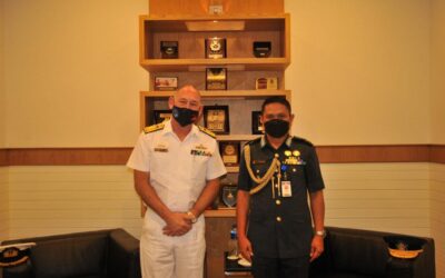 COURTESY CALL WITH COMMANDER INDO-PACIFIC ENDEAVOUR 2022 AND JFHQ COMMANDER