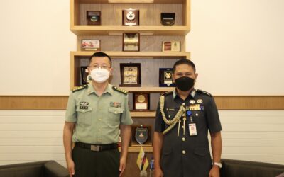 JOINT FORCE COMMANDER RECEIVES INTRODUCTORY CALL FROM DEFENCE ATTACHÉ OF THE PEOPLE’S REPUBLIC OF CHINA TO BRUNEI DARUSSALAM