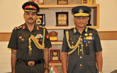 JFHQ COMMANDER RECEIVES A COURTESY CALL FROM THE DEFENCE ADVISER OF INDIA TO MALAYSIA, ACCREDITED TO BRUNEI DARUSSALAM
