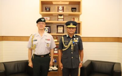 JOINT FORCE COMMANDER RECEIVES INTRODUCTORY CALL FROM DEFENCE ATTACHE OF SOUTH KOREA TO BRUNEI DARUSSALAM