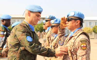 TRANSFER OF AUTHORITY CEREMONY AND MEDAL PRESENTATION FOR MALBATT850-9