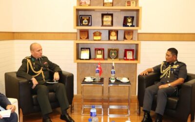 JOINT FORCE COMMANDER RECEIVES A COURTESY CALL FROM THE DEFENSE ATTACHÉ OF THE REPUBLIC OF TÜRKIYE