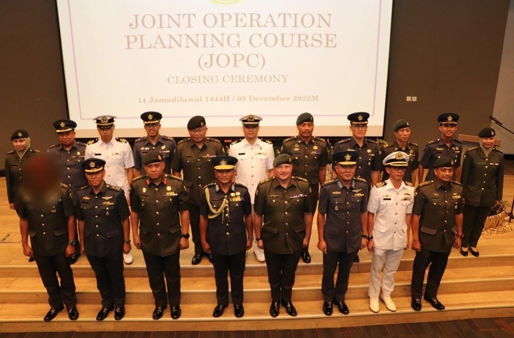 THE CLOSING CEREMONY OF THE 1st JOINT OPERATIONS PLANNING COURSE (JOPC)
