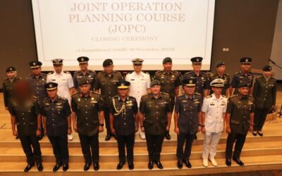 THE CLOSING CEREMONY OF THE 1st JOINT OPERATIONS PLANNING COURSE (JOPC)