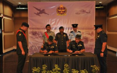 HANDOVER CEREMONY FOR THE SERGEANT MAJOR JOINT FORCE HEADQUARTERS, ROYAL BRUNEI ARMED FORCES