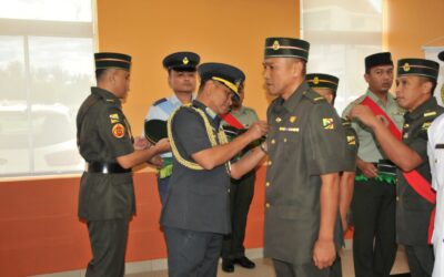RANK PROMOTION CEREMONY FOR 34 NON-COMMISSIONED OFFICERS OF THE JOINT FORCE HEADQUARTER, ROYAL BRUNEI ARMED FORCES