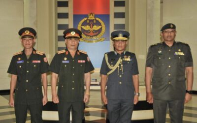 JOINT FORCE COMMANDER RECEIVES A COURTESY CALL FROM THE NON – RESIDENT DEFENCE ATTACHÉ OF LAO PEOPLE’S DEMOCRATIC REPUBLIC TO BRUNEI DARUSSALAM