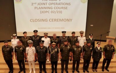 THE CLOSING CEREMONY OF THE RBAF 2nd JOINT OPERATIONS PLANNING COURSE (JOPC 02/23)
