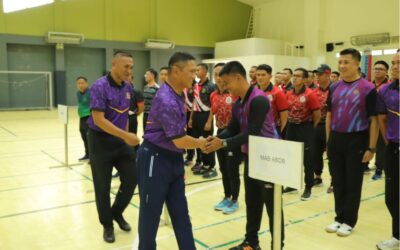 FINAL FUTSAL TOURNAMENT ORGANISED BY THE JOINT FORCE HEADQUARTERS ROYAL BRUNEI ARMED FORCES