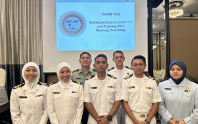 THE ROYAL BRUNEI ARMED FORCES (RBAF) PARTICIPATED IN THE 22ND SOUTHEAST ASIA COOPERATION AND TRAINING (SEACAT) EXERCISE