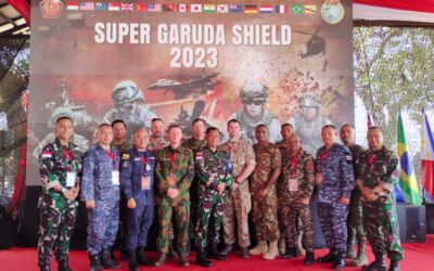 TWO ROYAL BRUNEI ARMED FORCES OFFICERS ATTENDED SUPER GARUDA SHIELD 2023 MULTINATIONAL JOINT EXERCISE