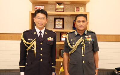 JOINT FORCE COMMANDER RECEIVES INTRODUCTORY CALL FROM JAPAN DEFENCE ATTACHE ACCREDITED TO BRUNEI DARUSSALAM