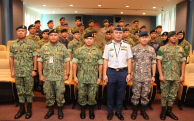 ACTING JOINT FORCE COMMANDER MEETING SESSION WITH RBAF CONTINGENT FOR MALBATT 850-11