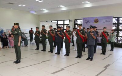 RANK PROMOTION CEREMONY FOR 21 NON-COMMISSIONED OFFICERS OF THE JOINT FORCE HEADQUARTERS, ROYAL BRUNEI ARMED FORCES
