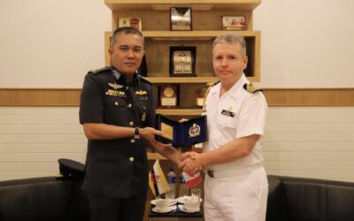 ACTING JOINT FORCE COMMANDER RECEIVES INTRODUCTORY CALL FROM THE DEFENCE ATTACHÉ OF CANADA ACCREDITED TO BRUNEI DARUSSALAM