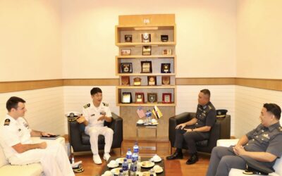 ACTING JOINT FORCE COMMANDER RECEIVES CALLS FROM OUTGOING CHIEF OF DEFENCE OPERATION COOPERATION EMBASSY OF THE UNITED STATES OF AMERICA AND INCOMING DEFENCE ATTACHÉ OF THE UNITED STATES OF AMERICA TO BRUNEI DARUSSALAM