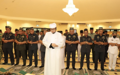 DOA KESYUKURAN CEREMONY TO MARK  JOINT FORCE HEADQUARTER ROYAL BRUNEI ARMED FORCES 16TH ANNIVERSARY