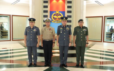 ACTING COMMANDER JOINT FORCE ROYAL BRUNEI ARMED FORCES RECEIVES FAREWELL CALL FROM THE DEFENSE AND ARMED FORCES ATTACHÉ OF THE REPUBLIC OF THE PHILIPPINES