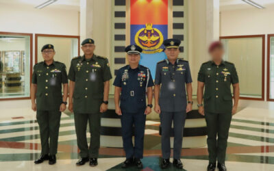 ACTING JOINT FORCE COMMANDER ROYAL BRUNEI ARMED FORCES RECEIVES INTRODUCTORY CALL FROM THE DEFENSE AND ARMED FORCES ATTACHÉ OF THE REPUBLIC OF THE PHILIPPINES TO BRUNEI DARUSSALAM.