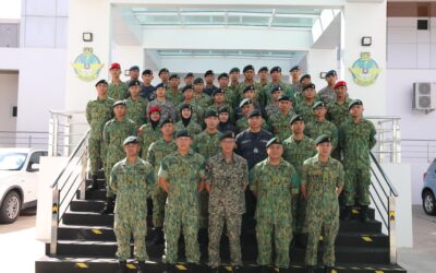 RBAF CONTINGENT DEPART TO MALAYSIA FOR UNITED NATIONS INTERIM FORCE IN LEBANON FORCE INTEGRATION TRAINING WITH MALBATT 850-12