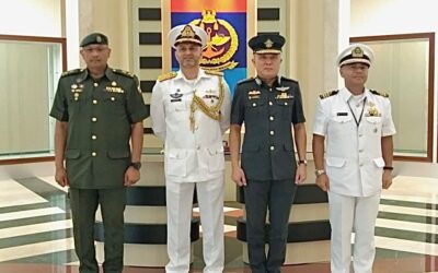ACTING JOINT FORCE COMMANDER ROYAL BRUNEI ARMED FORCES RECEIVES INTRODUCTORY CALL FROM THE PAKISTAN DEFENCE ADVISER ACCREDITED TO BRUNEI DARUSSALAM