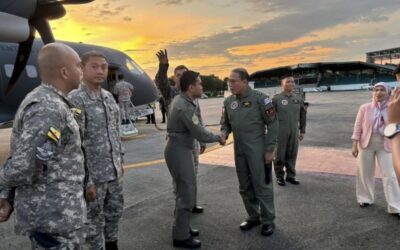 BRUNEI DARUSSALAM’S HUMANITARIAN AND DISASTER RELIEF (HADR) UNDER ‘OPS BADAI TADUH’ ARRIVES IN THE REPUBLIC OF PHILIPPINES