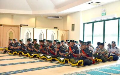 DOA SELAMAT CEREMONY FOR THE ROYAL BRUNEI ARMED FORCES CONTINGENT FOR THE UNITED NATIONS INTERIM FORCE IN LEBANON (UNIFIL) PEACEKEEPING MISSION