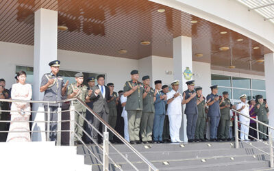 THE NATIONAL FLAG HANDOVER CEREMONY AND PRESENTATION OF BADGES TO THE ROYAL BRUNEI ARMED FORCES (RBAF) CONTINGENT FOR THE UNITED NATIONS INTERIM FORCE IN LEBANON (UNIFIL) PEACEKEEPING MISSION