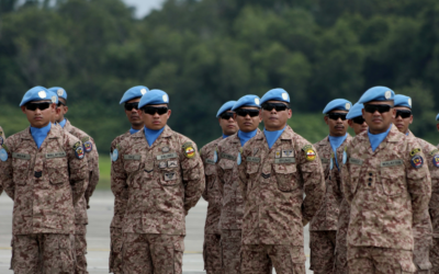 THE THIRD RETURNING FLIGHT OF THE MALAYSIAN BATTALION CONTINGENT (MALBATT) 850-11 FOR THE PEACEKEEPING MISSION OF THE UNITED NATIONS INTERIM FORCE IN LEBANON (UNIFIL) SAFELY ARRIVED AT SUBANG AIRBASE, MALAYSIA