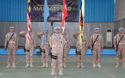 TRANSFER OF AUTHORITY (TOA) CEREMONY BETWEEN MALBATT 850-11 AND MALBATT 850-12