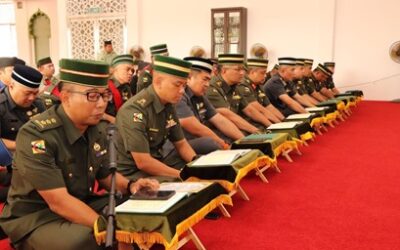 MAJLIS MEMBACA SURAH YAASIN DAN TAHLIL SEMPENA SAMBUTAN HARI ULANG TAHUN MARKAS ANGKATAN BERSAMA ANGKATAN BERSENJATA DIRAJA BRUNEI KE-17