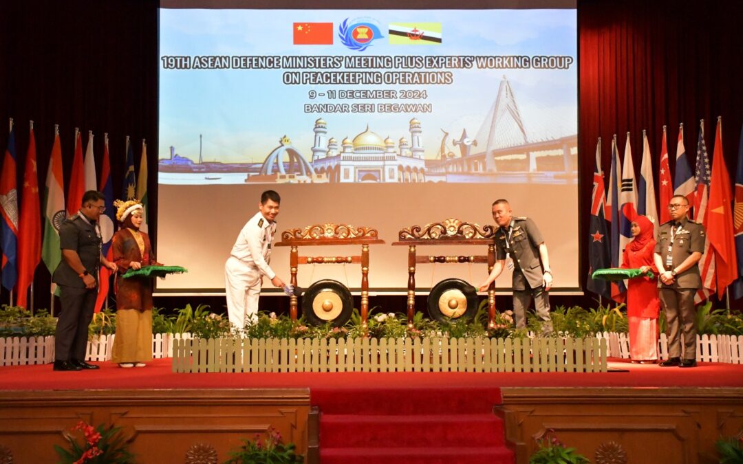 THE 19TH ASEAN DEFENCE MINISTERS’ MEETING PLUS EXPERTS’ WORKING GROUP ON PEACEKEEPING OPERATIONS SUCCESSFULLY HELD IN BRUNEI DARUSSALAM FROM 09 TO 11 DECEMBER 2024