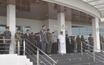 ROYAL BRUNEI ARMED FORCES (RBAF) MALAYSIAN BATTALION (MALBATT) 850-11 CONTINGENT RETURNS HOME SAFELY