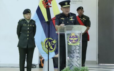 THE PARADE CEREMONY IN CONJUNCTION WITH THE 17TH ANNIVERSARY OF THE JOINT FORCES HEADQUARTERS, ROYAL BRUNEI ARMED FORCES