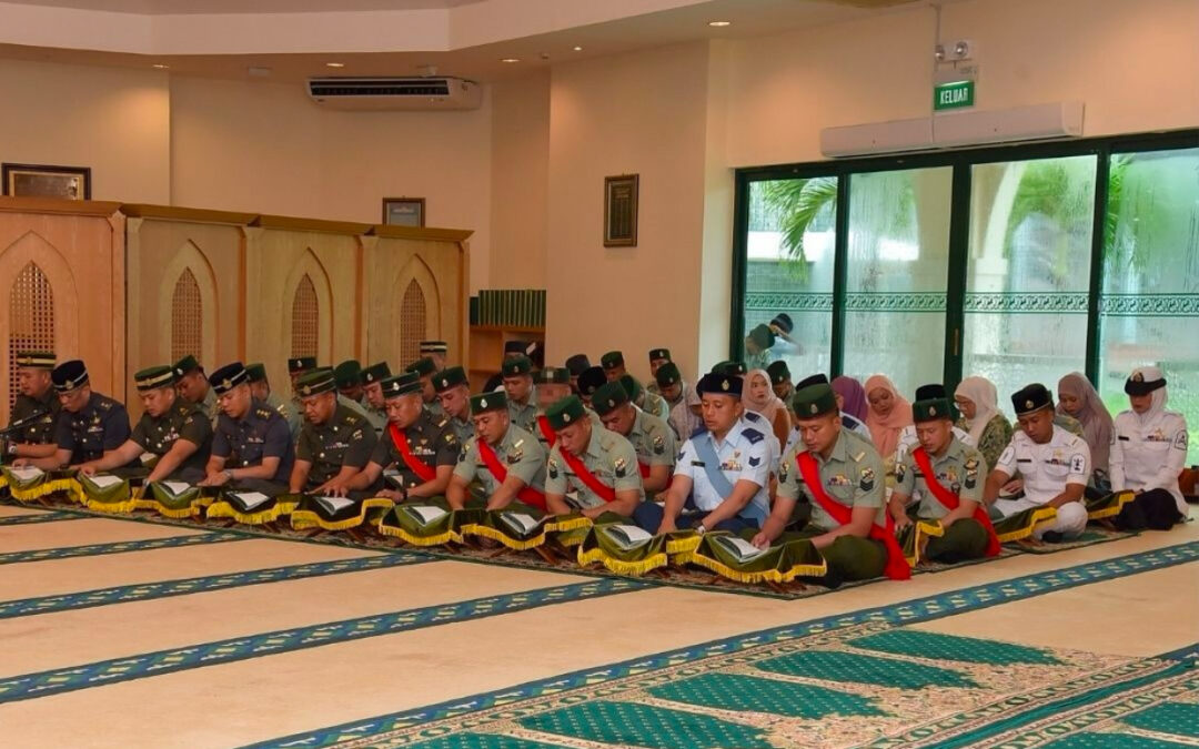 DOA KESYUKURAN CEREMONY FOR THE RETURN OF THE ROYAL BRUNEI ARMED FORCES CONTINGENT PARTICIPATING IN MALBATT 850-11 FOR THE UNIFIL PEACEKEEPING MISSION