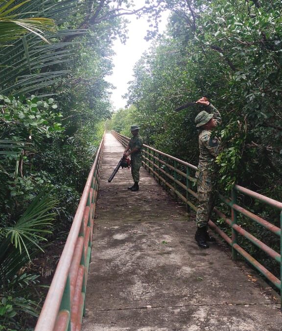 CLEANING CAMPAIGN AT THE CEMETERY AND RECITATION OF SURAH YASSIN AND TAHLIL IN CONJUNCTION WITH THE 17TH ANNIVERSARY OF JOINT FORCE HEADQUARTERS ROYAL BRUNEI ARMED FORCES