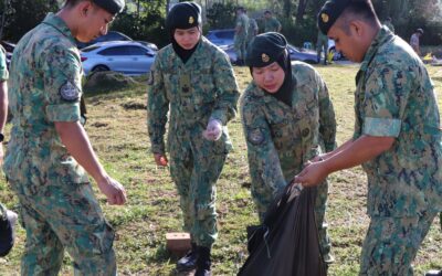 CLEANING CAMPAIGN AT THE CEMETERY AND RECITATION OF SURAH YASIN AND TAHLIL IN CONJUNCTION WITH THE 17TH ANNIVERSARY OF JOINT FORCE HEADQUARTERS ROYAL BRUNEI ARMED FORCES