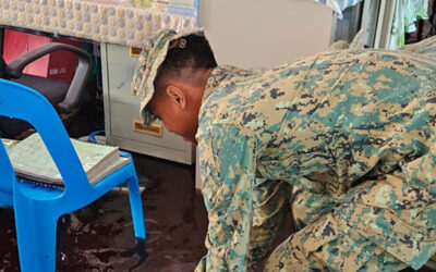 HUMANITARIAN ASSISTANCE AND DISASTER RELIEF RESPONSE BY THE CIVIL MILITARY COOPERATION (CIMIC) SECTION OF THE THIRD BATTALION ROYAL BRUNEI LAND FORCES IN BELAIT DISTRICT