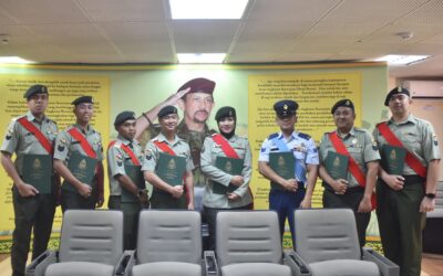 8 PERSONNEL FROM THE JOINT FORCE HEADQUARTERS, ROYAL BRUNEI ARMED FORCES (JFHQ, RBAF) COMPLETED SENIOR NON-COMMISSIONED OFFICERS (SNCOs) LEADERSHIP AND MANAGEMENT COURSE SERIAL 2/2024