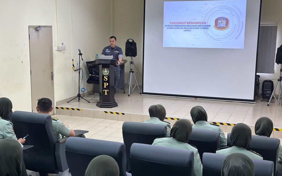 OFFICER FROM JOINT FORCE HEADQUARTERS, ROYAL BRUNEI ARMED FORCES (JFHQ, RBAF) COMPLETED ADMIN OFFICER PREPARATORY COURSE (AOPC) SERIAL 01/25