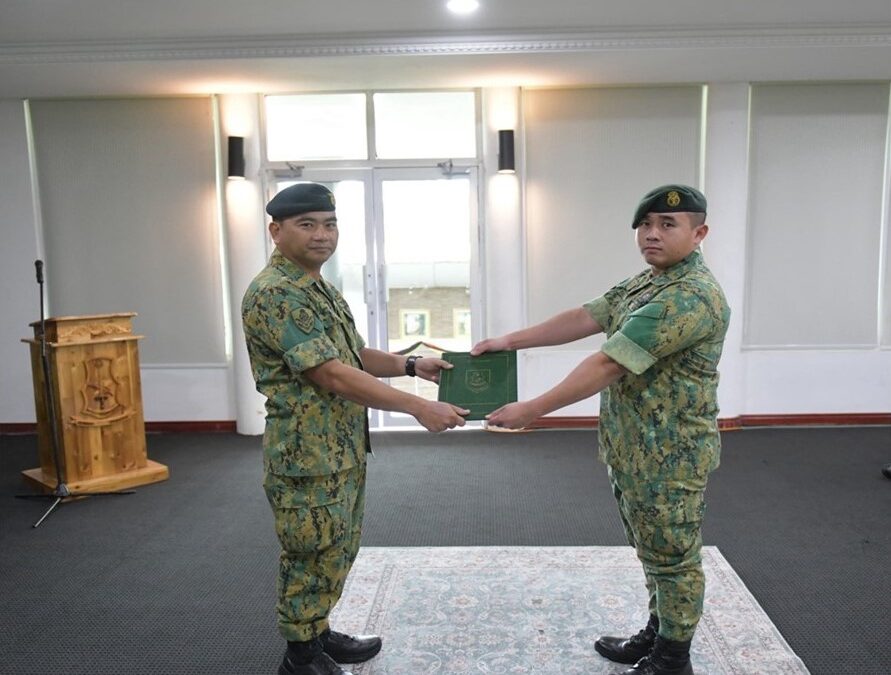 OFFICERS FROM JOINT FORCE HEADQUARTERS, ROYAL BRUNEI ARMED FORCES (JFHQ, RBAF) COMPLETED THE JUNIOR OFFICER TACTICS COURSE 2024/2025