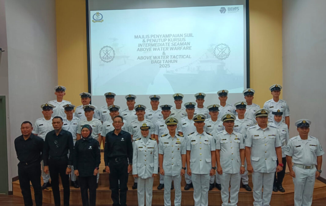 ​  CLOSING CEREMONY OF THE INTERMEDIATE SEAMAN ABOVE WATER WARFARE AND ABOVE WATER TACTICAL COURSE 2025
