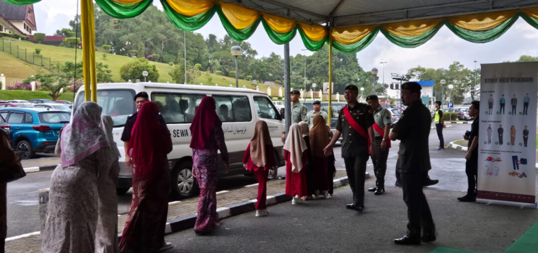 SECURITY AND WELFARE CONTROL FOR THE JUNJUNG ZIARAH EVENT AT ISTANA NURUL IMAN FOR 1446H/2025M