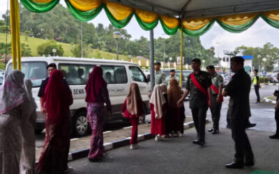SECURITY AND WELFARE CONTROL FOR THE JUNJUNG ZIARAH EVENT AT ISTANA NURUL IMAN FOR 1446H/2025M