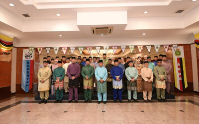 HARI RAYA GATHERING IN CONJUNCTION WITH VIRTUAL SESSION BY THE MINISTER AT THE PRIME MINISTER’S OFFICE AND MINISTER OF DEFENCE II WITH PERSONNEL SERVING OVERSEAS