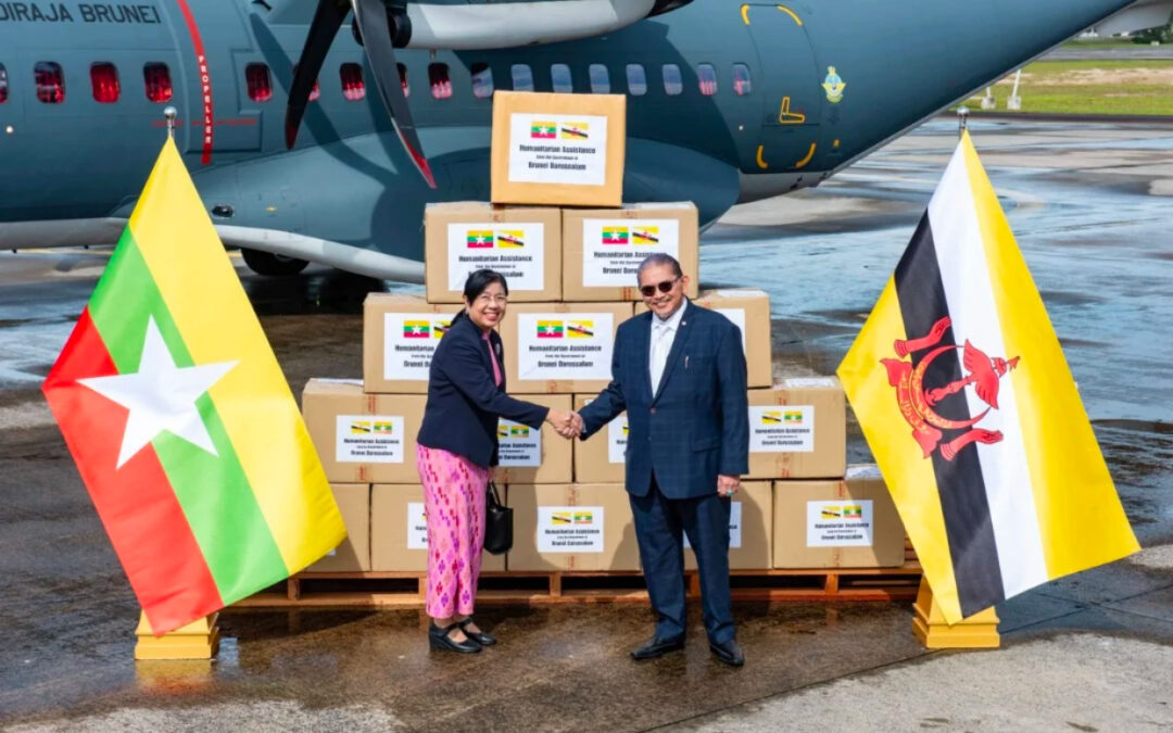 MINISTRY OF DEFENCE PROVIDES AIR TRANSPORT ASSISTANCE FOR HUMANITARIAN AID DELIVERY TO THE REPUBLIC OF THE UNION OF MYANMAR