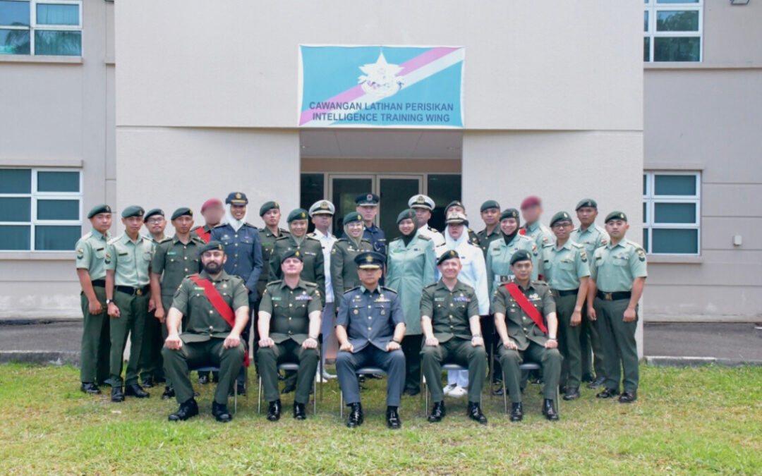 TWO PERSONNEL FROM JOINT FORCE HEADQUARTERS, ROYAL BRUNEI ARMED FORCES (RBAF, JFHQ) COMPLETED THE INTELLIGENCE OFFICERS/ADVANCED INTELLIGENCE (IO/AI) COURSE