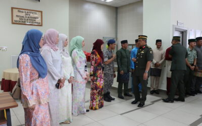 HARI RAYA AIDILFITRI 1446H / 2025M CELEBRATION OF THE JOINT FORCES HEADQUARTERS ROYAL BRUNEI ARMED FORCES WITH FAMILY MEMBERS